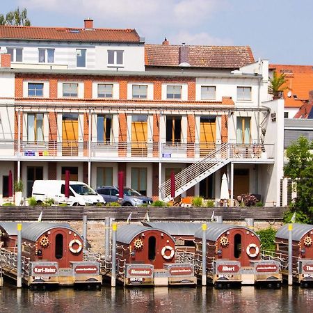 Pension Havelfloß Brandenburg an der Havel Exterior foto